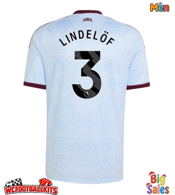 Aston Villa Victor Lindelof #3 Replica Third Stadium Shirt 2026-27 Short Sleeve